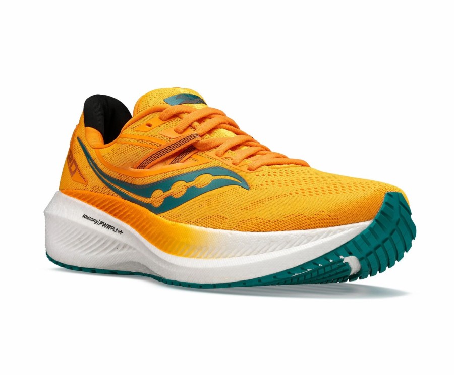 Footwear * | Saucony Men'S Triumph 20 (30 Gold/Palm)