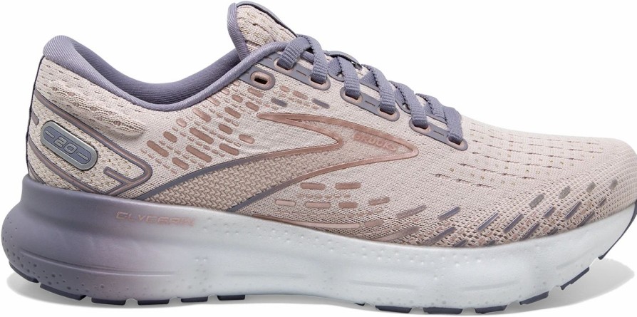 Footwear * | Brooks Women'S Glycerin 20 "Metallics" (512 Lilac/Silver Bullet/Pink)