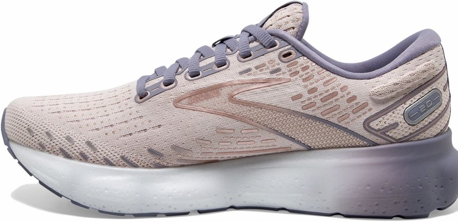 Footwear * | Brooks Women'S Glycerin 20 "Metallics" (512 Lilac/Silver Bullet/Pink)