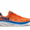 Footwear * | Hoka Men'S Clifton 9 (Voim Vibrant Orange/Impala)