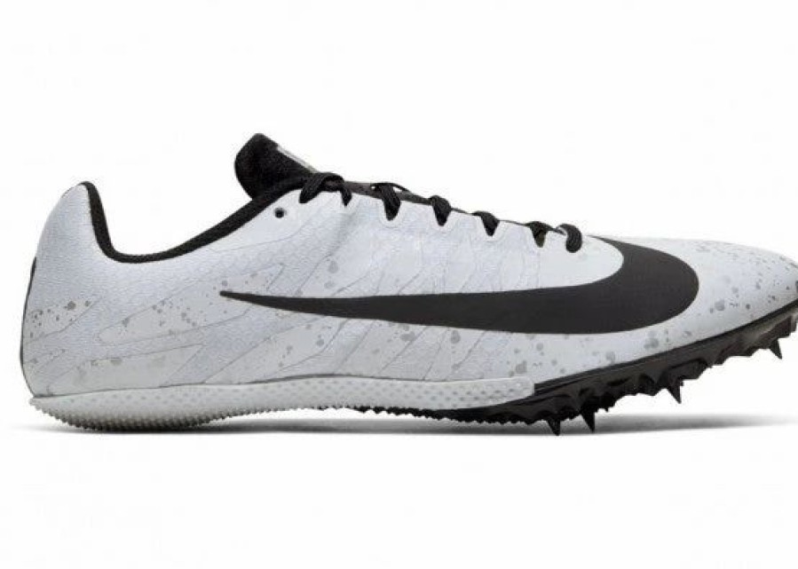 Footwear * | Nike Unisex Zoom Rival S 9 (005 Pure Platinum/Black-Metallic Silver)