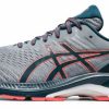 Footwear * | Asics Men'S Gel-Kayano 27 2E Wide (021 Sheet Rock/Magnetic Blue)