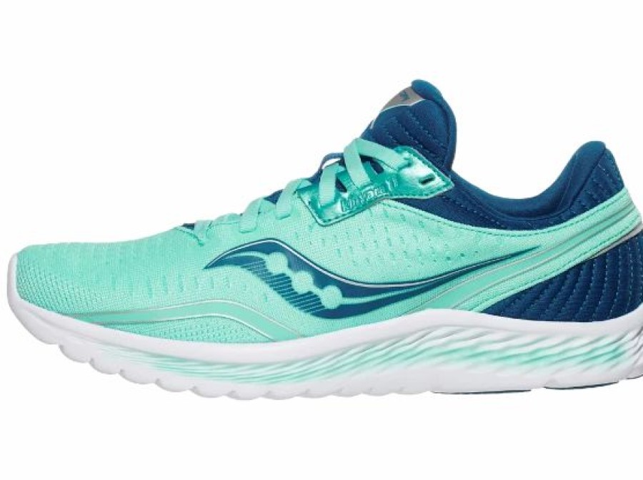 Footwear * | Saucony Women'S Kinvara 11 (25 Aqua/Blue)