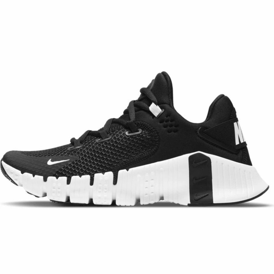 Footwear * | Nike Women'S Free Metcon 4 (010 Black/White/Black/Volt)