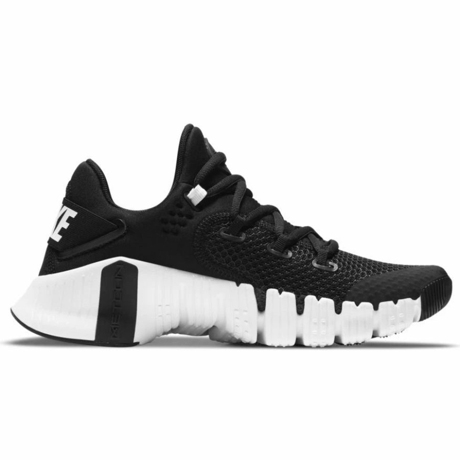 Footwear * | Nike Women'S Free Metcon 4 (010 Black/White/Black/Volt)