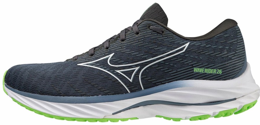 Footwear * | Mizuno Men'S Wave Rider 26 (Cl00 China Blue/White)