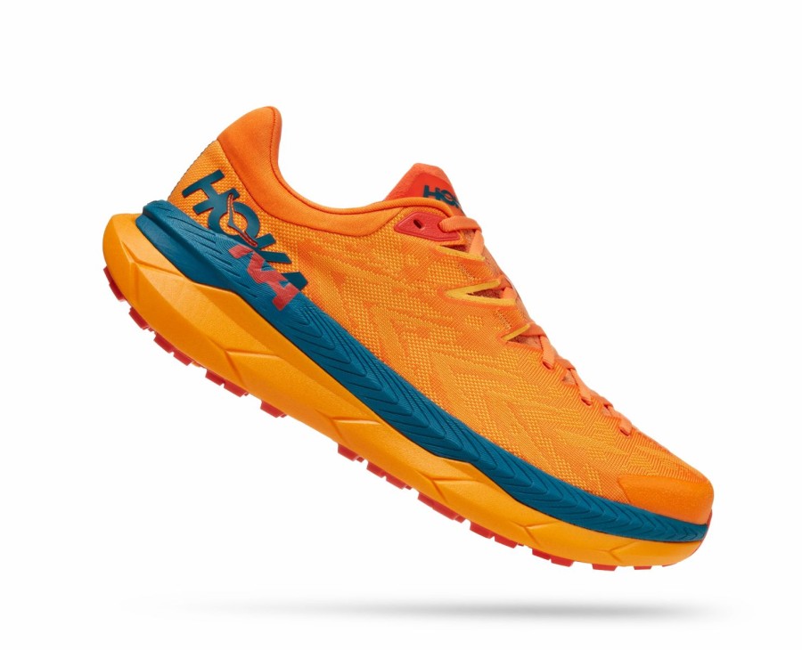 Footwear * | Hoka Men'S Tecton X (Pory Persimmon Orange/Radiant Yellow)