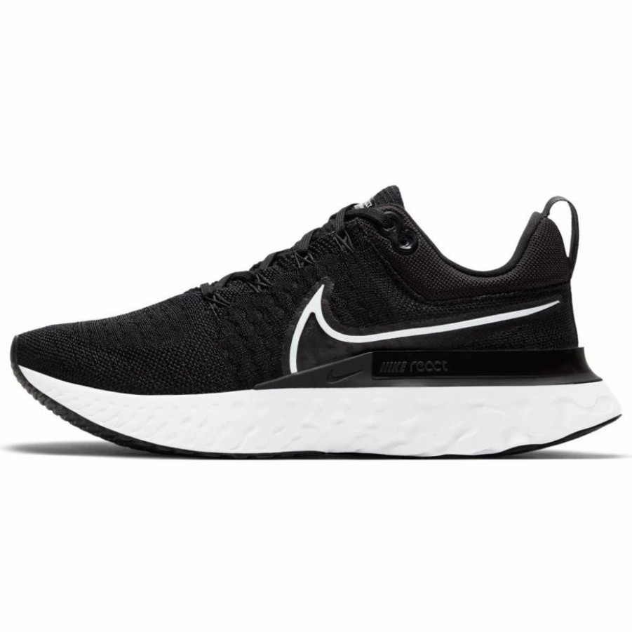 Footwear * | Nike Women'S React Infinity Run Flyknit 2 (002 Black/White/Iron Grey)