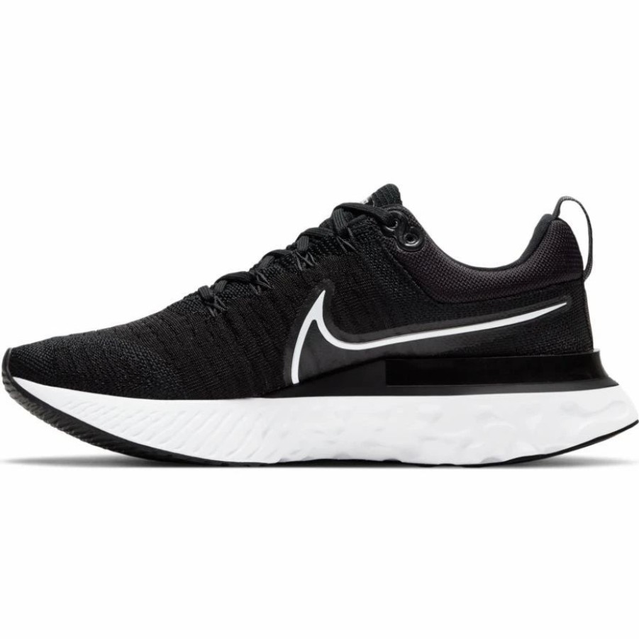 Footwear * | Nike Women'S React Infinity Run Flyknit 2 (002 Black/White/Iron Grey)